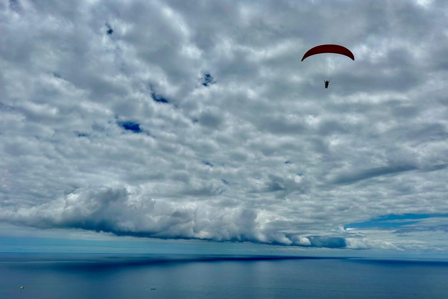 Vuelo largo en parapente biplaza sobre Costa Adeje-Tenerife Sur