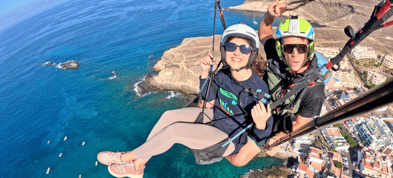 Baptism Paragliding Tenerife Your First Flight Experience