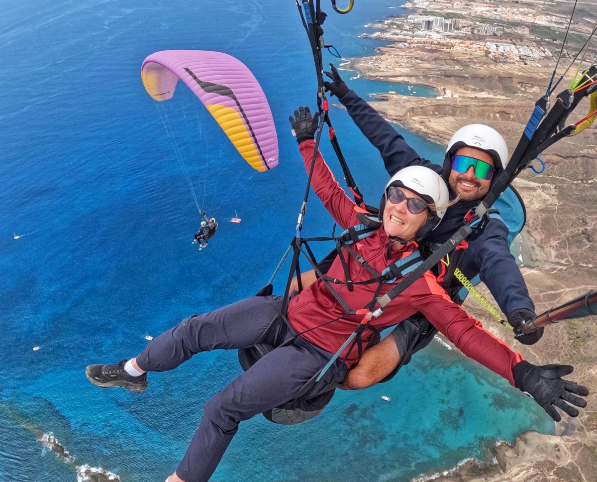 que ropa llevar parapente tenerife