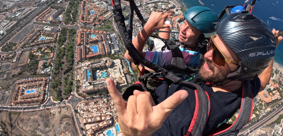 Cómo elegir un vuelo de parapente en Tenerife Sur